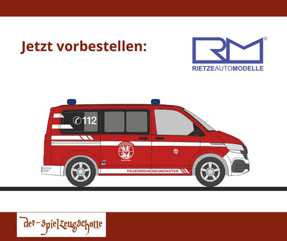 Volkswagen VW T6.1 Feuerwehr Neumünster - Rietze 53715