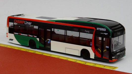 MAN Lions City Hybrid Regiobus Mittelsachsen CHAMP Liner - Rietze 67638