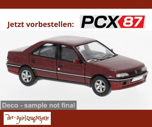Peugeot 405 Mi 16 (1987) dunkelrot metallic - PCX87 870744