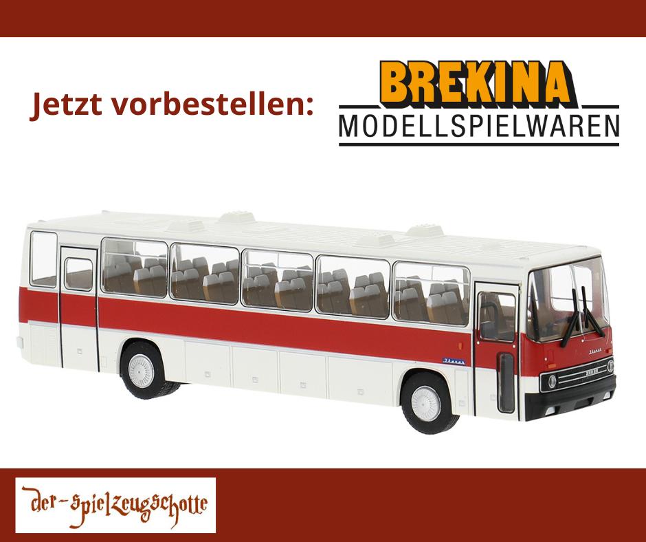 Ikarus 250 Reisebus weiss rot - Brekina 59820