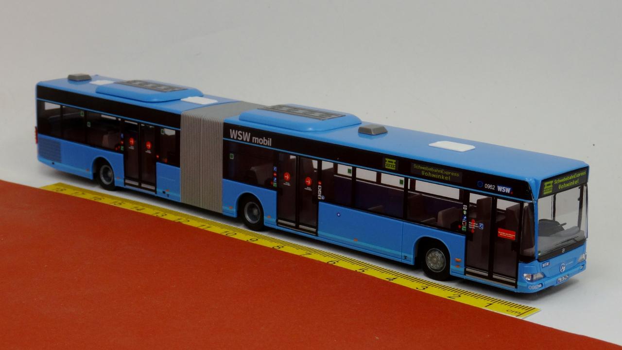 Mercedes Citaro G WSW Wuppertal Wagen 0962 - Sondermodell