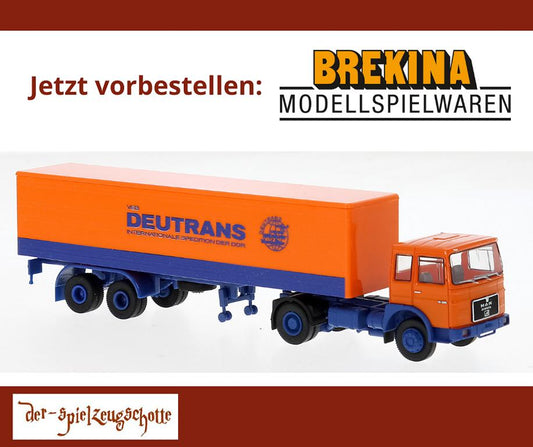 MAN F7 Sattelzug Deutrans - Brekina 78154