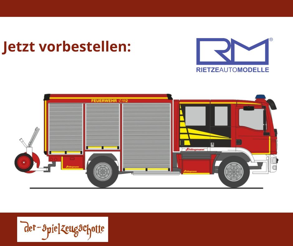 Schlingmann Varus MAN 13t (2008) Vorführdesign - Rietze 72989