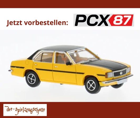 Opel Ascona B (1975) gelb schwarz - PCX87 870814