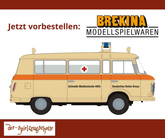Barkas B 1000 Bus SMH 1 - Brekina 30047