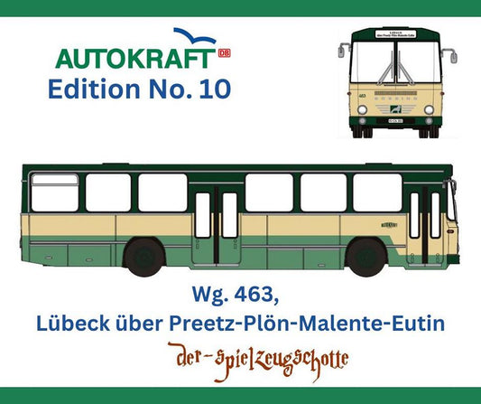 Büssing BS 120 N Autokraft - Wagen 463 - Brekina Sondermodell