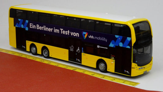 ADL Enviro 500 BVG Berlin Testwagen VHH Hamburg - X80 Hauptbahnhof
