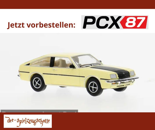 Opel Manta B CC (1978) gelb schwarz - PCX87 871572