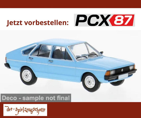 VW Passat B1 1977 hellblau - PCX87 870782