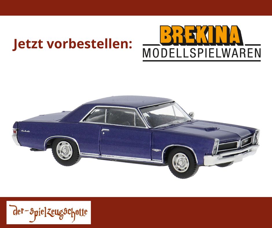 Pontiac GTO violett - Brekina 18102