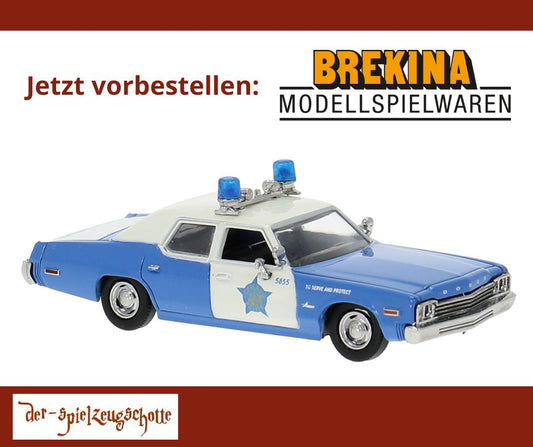 Dodge Monaco Chicago Police - Brekina 18153