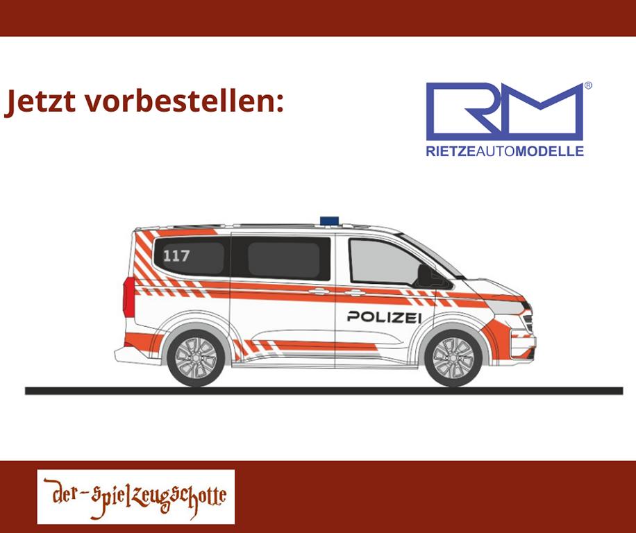 VW Volkswagen T7 Polizei Schweiz - Rietze 52102