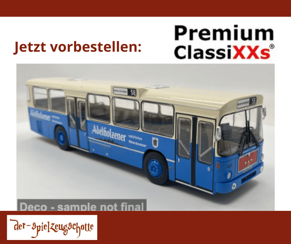 MAN SL 200 MVG München Adelholzener - 1:43 - PLC47226