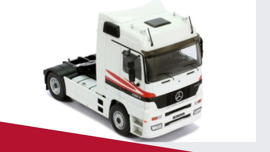 Mercedes Actros MP1 Zugmaschine weiß 1:43 - IXO TR064