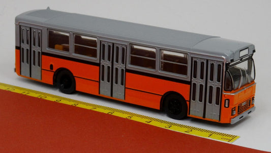 Fiat 418 Stadtbus orange silber zweifarbig - Brekina 59951