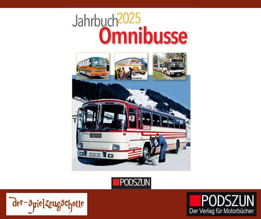 Jahrbuch 2025 Omnibusse - Podszun Verlag