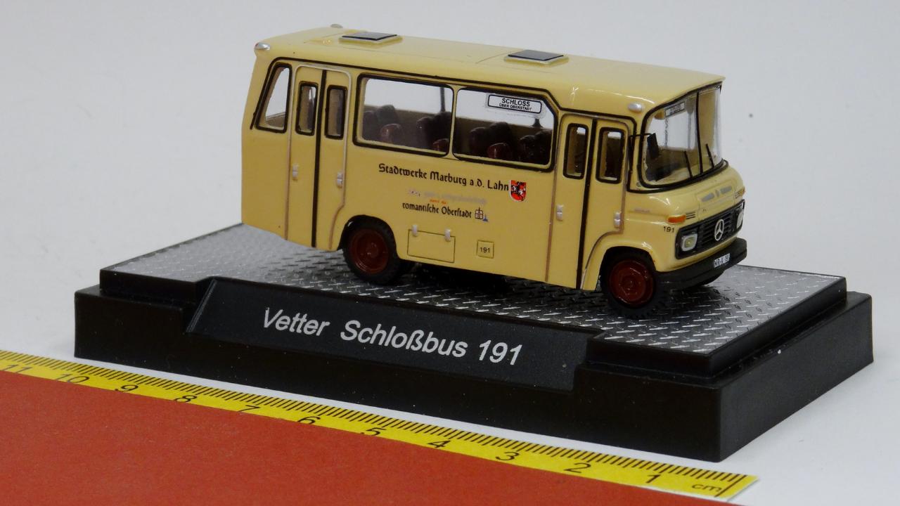 Vetter L 608D Schlossbus Marburg Wagen 191 - VK Modelle (A2)