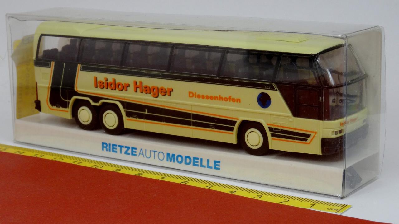 Neoplan Cityliner 3-achsig Isidor Hager - Rietze 61101