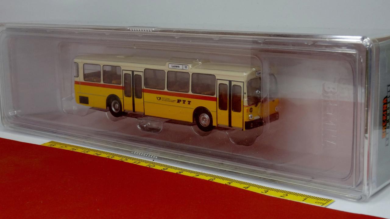 Mercedes O 305 PTT Postbus - Brekina Gebrauchtmodell (A7)