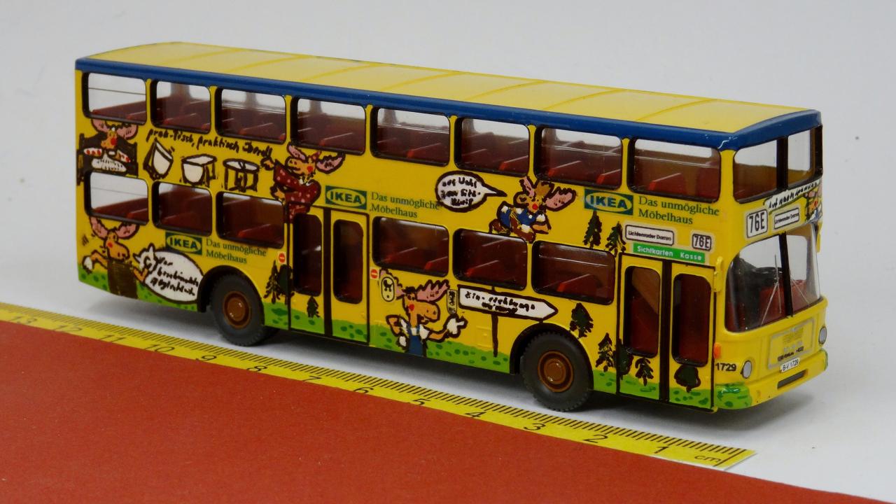 MAN SD 200 Doppeldecker BVG Berlin - Ikea (A1)