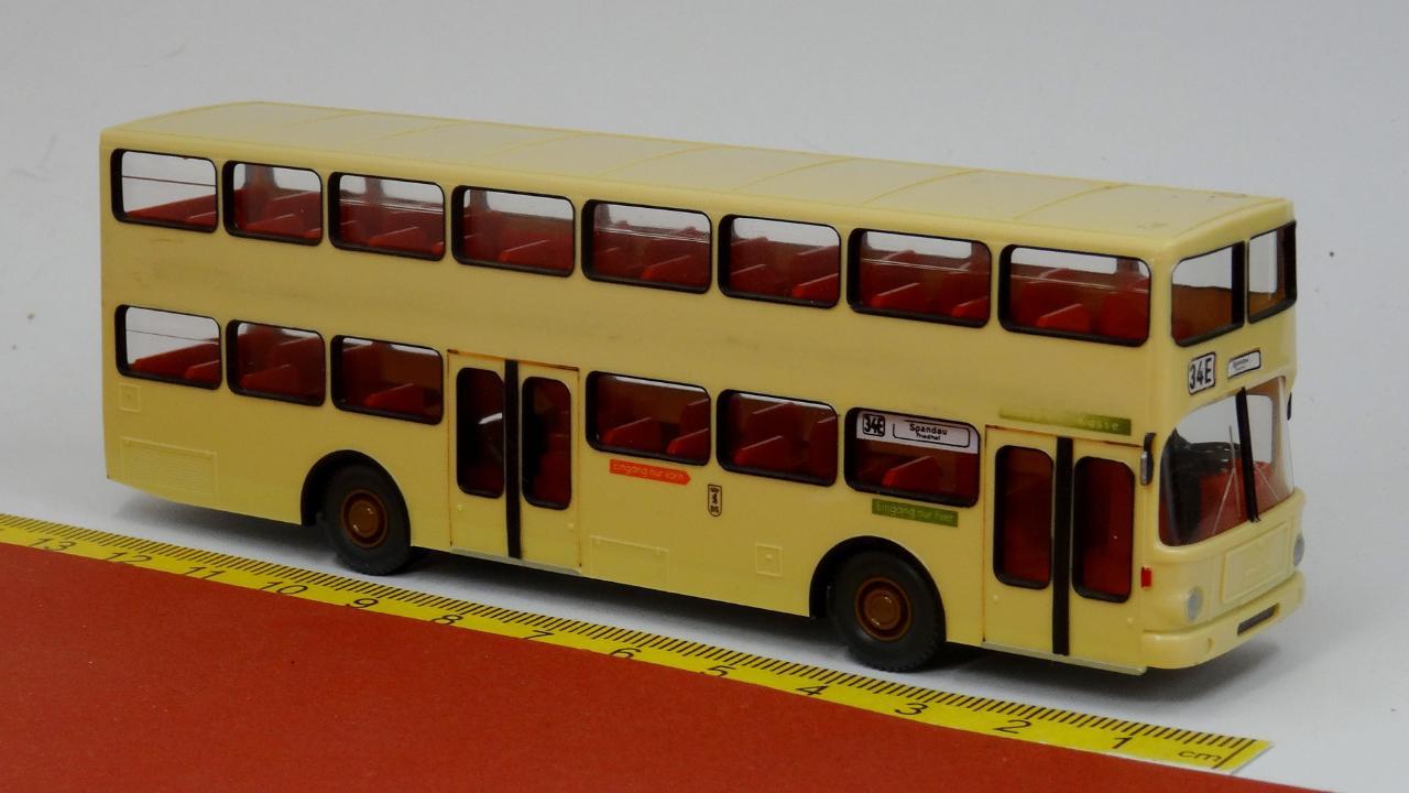 MAN SD 200 Doppeldecker BVG Berlin - ohne Werbung (A9)