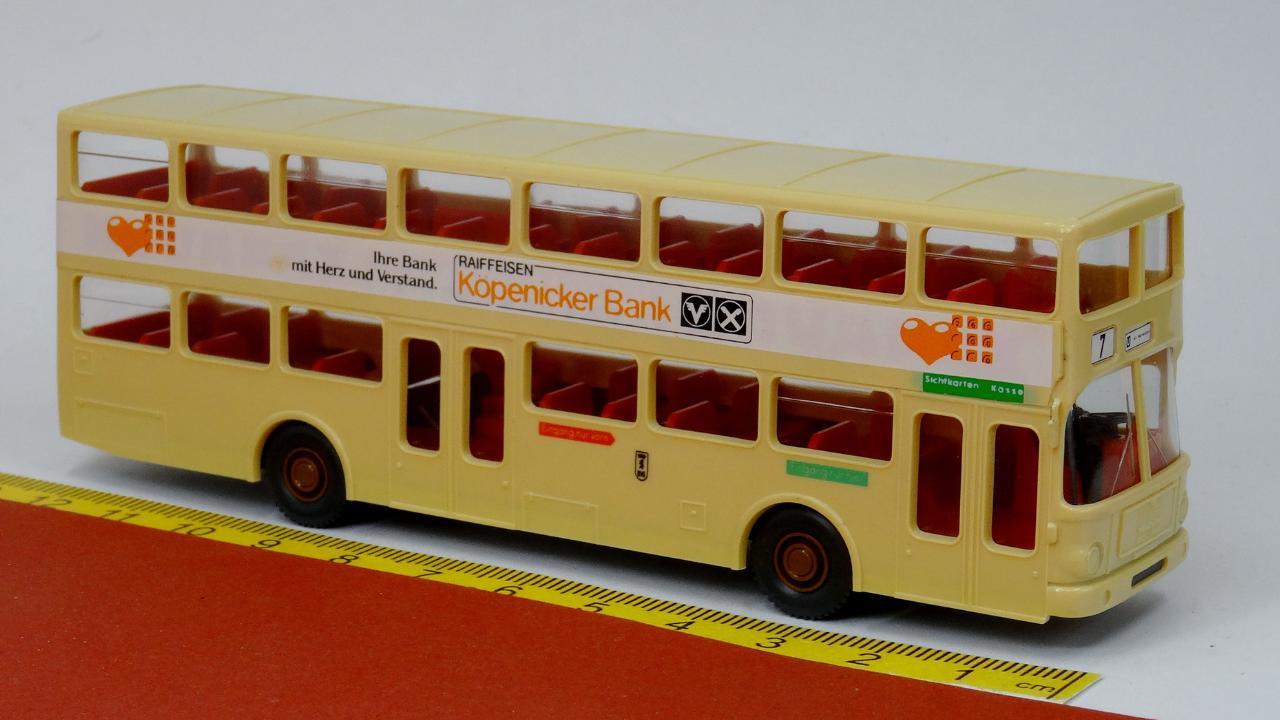 MAN SD 200 Doppeldecker BVG Berlin - Köpenicker Bank (A9)