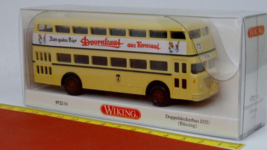 Büssing D2U BVG Berlin - Doornkaat - Wiking 0722 04 (A3)