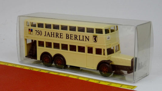 Büssing D38 Doppeldecker BVG Berlin - 750 Jahre Berlin - Gebrauchtmodell (A3)