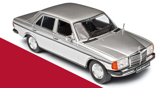 Mercedes 240 D ( W 123 ) silber - 1:43 - IXO IXOCLC340N