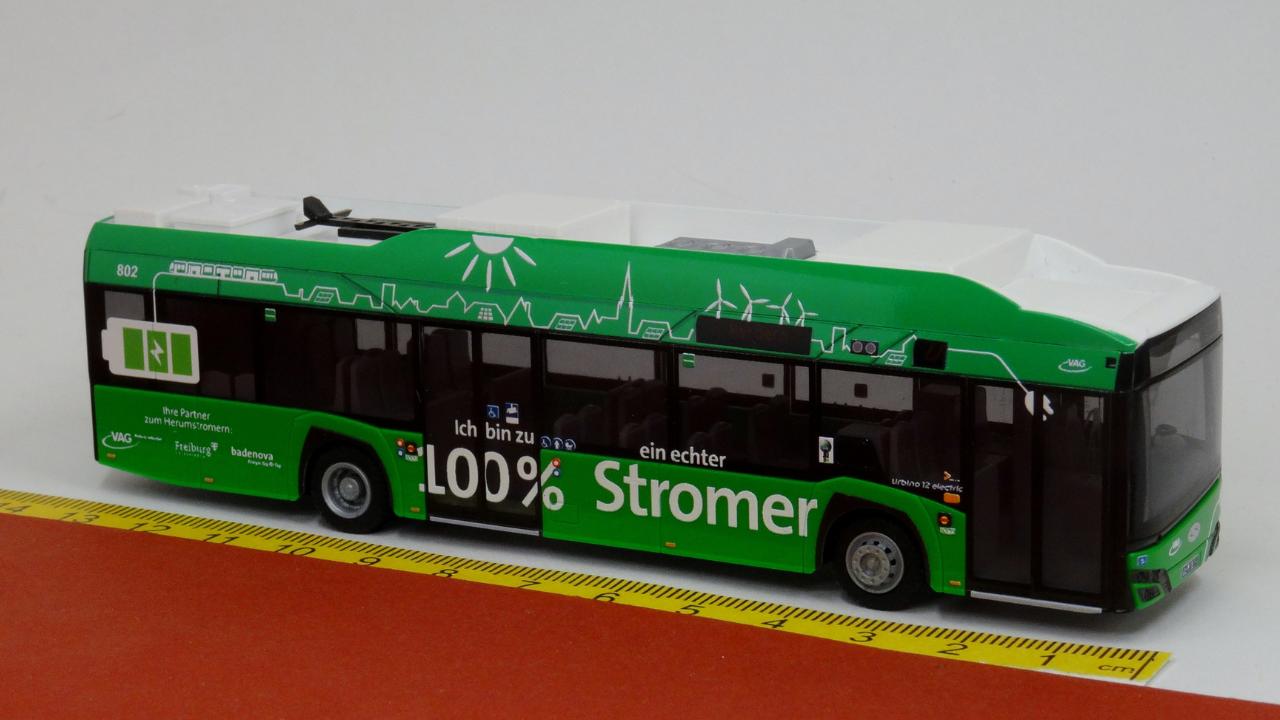 Solaris Urbino 12 2019 Electric Freiburger Verkehrs AG - Rietze 76815