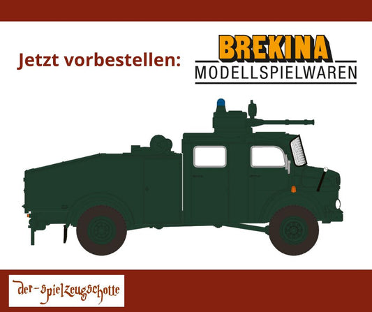 Mercedes LA 1113 Wasserwerfer Bundesgrenzschutz - Brekina 47184