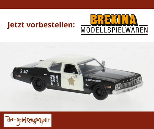 Dodge Monaco Bullenschaukel Bluesmobil - Brekina 18150