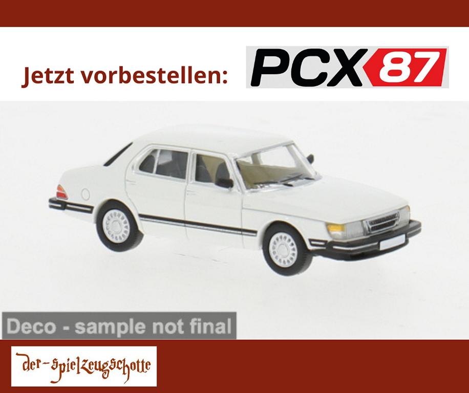 Saab 900 Sedan (1981) weiß - PCX87 870757