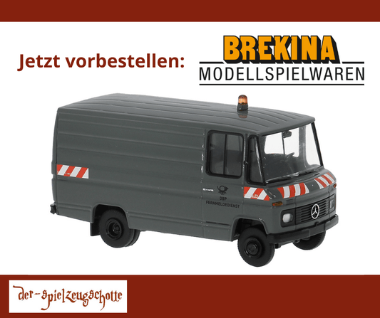 Mercedes L 406D DBP Bundespost Fernmeldedienst - Brekina 36853