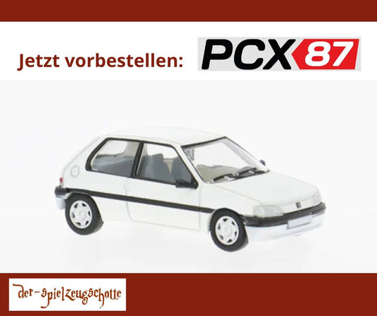 Peugeot 106 1991 weiß - PCX87 871244