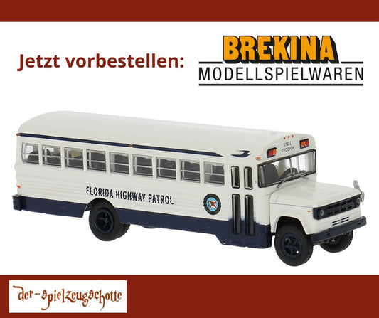 Dodge S 600 Florida Highway Patrol - Brekina 61338