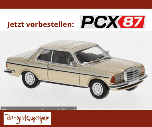Mercedes C123 W123 Coupe gold - PCX87 870797