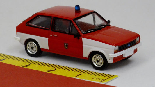 Ford Fiesta MK I Feuerwehr Pinneberg - PCX87 871255