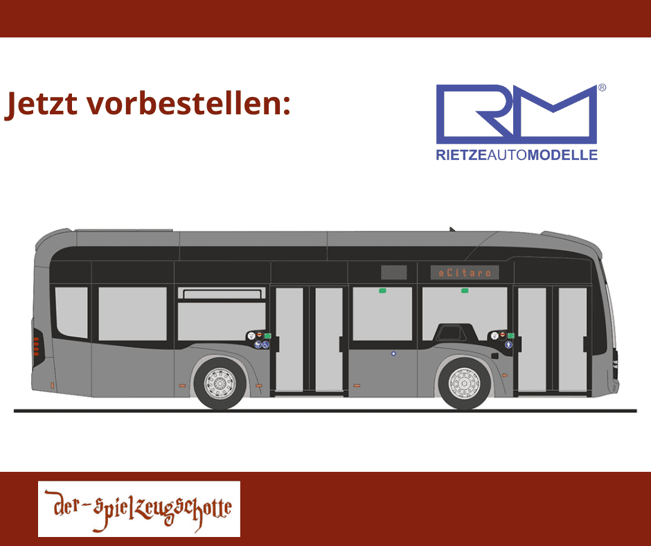 Mercedes eCitaro K Vorführdesign - Rietze 75701