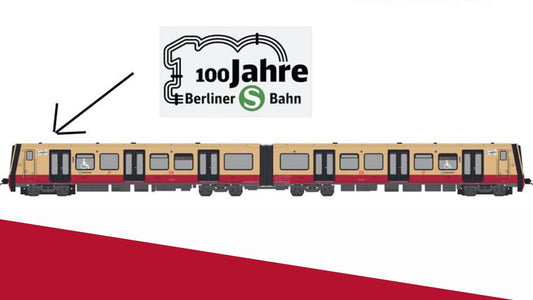 Stadtler Siemens BR 483 S-Bahn Berlin 100 Jahre 2-teilig - Rietze S11006