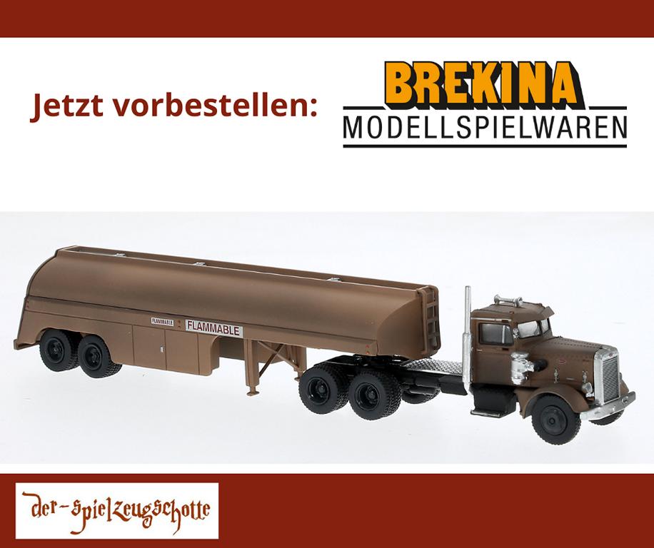 Peterbilt 281 Tankzug Rusty "Duell" - Brekina 85764