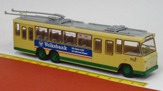 TS3 Trolleybus O-Bus Solingen 27 - Volksbank - VK-Modelle 40027