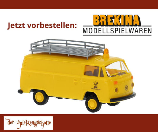 VW T2 DBP Deutsche Bundespost Fernmeldedienst - Brekina 33555