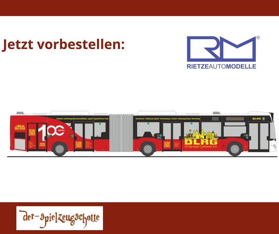 Mercedes Citaro G C2 ´11 100 Jahre DLRG Cuxhaven - Rietze 68838