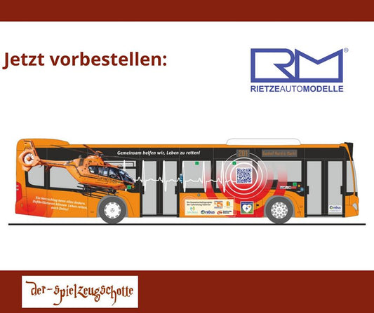 Mercedes Citaro C2 rebus Rostock - Rettungsbus - Rietze 73511