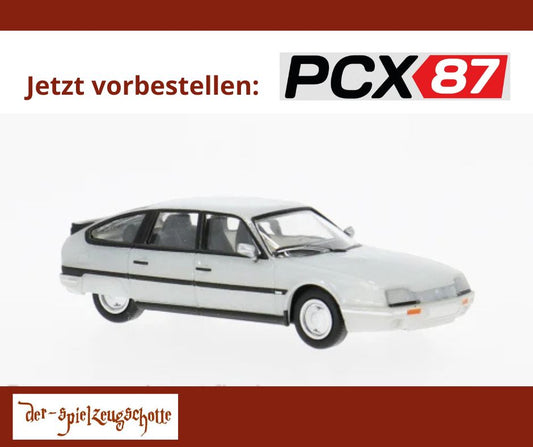 Citroen CX Phase II (1985) silber - Schimanski - PCX87 870830