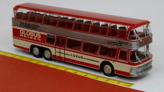 Neoplan Skyliner NH 22 Doppeldecker Globus Reisen - Brekina 58296