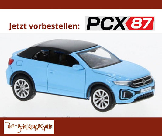VW T-Roc Cabrio 2022 hellblau - PCX87 870600