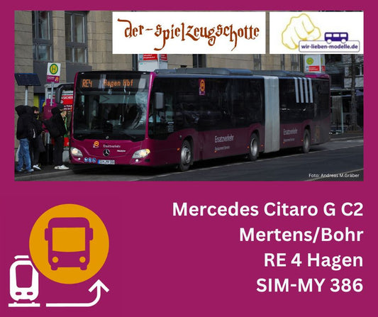 Mercedes Citaro G C2 SEV Schienenersatzverkehr - RE4 Hagen