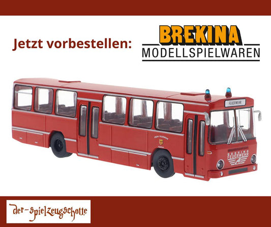 Büssing BS 120 N Feuerwehr Paderborn - Brekina 59267